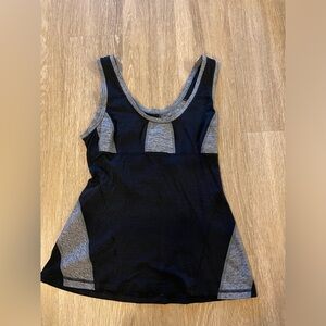 Lululemon Tank Top Run Recharge Grey/Black